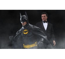 Batman Returns Movie Masterpiece Action Figure 2-Pack 1/6 Batman and Bruce Wayne 32 cm